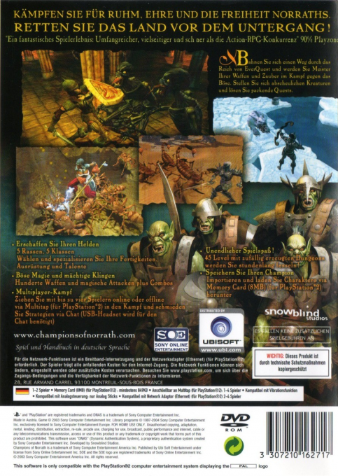 Champions of Norrath dos