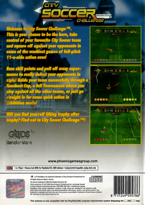 City Soccer Challenge - Dos