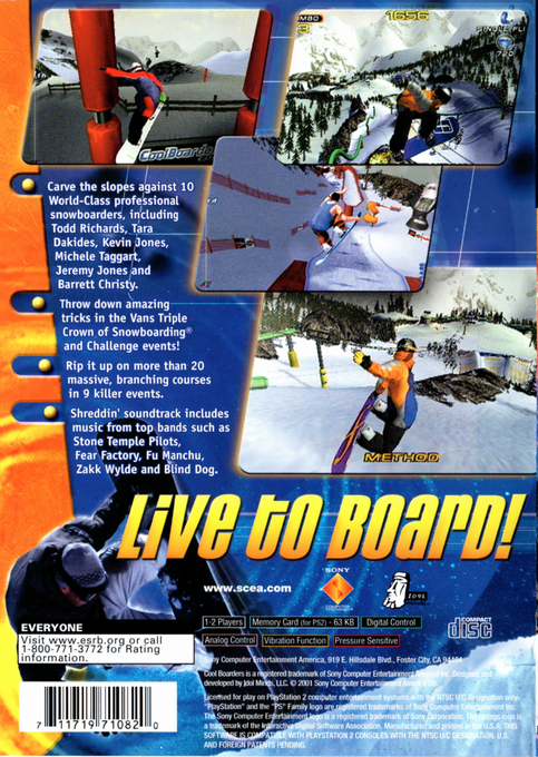 Cool Boarders 2001 - Dos