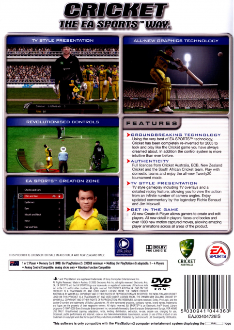 Cricket 2002 - Dos