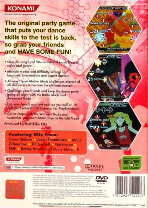 Dance Dance Revolution SuperNova - Dos