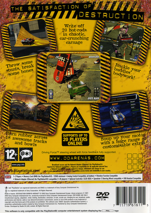 Destruction Derby Arenas - Dos