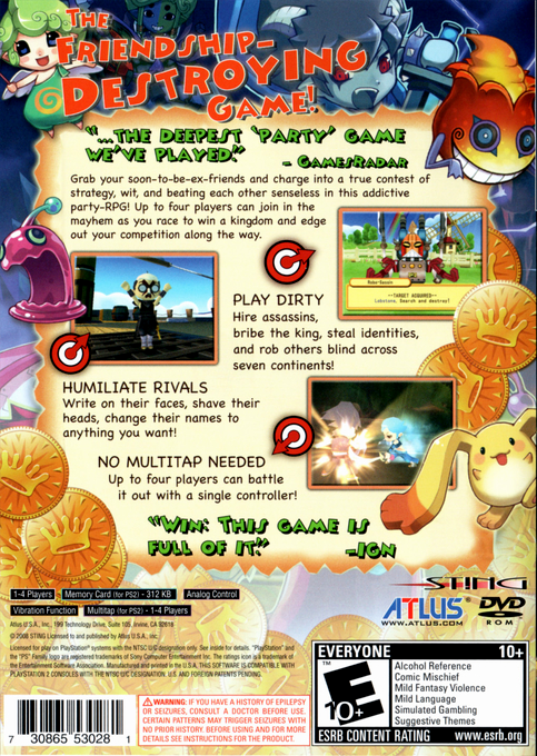 Dokapon Kingdom - Dos