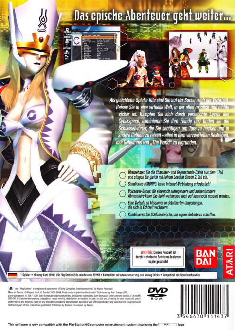 Dot Hack Part 2 : Mutation - Dos