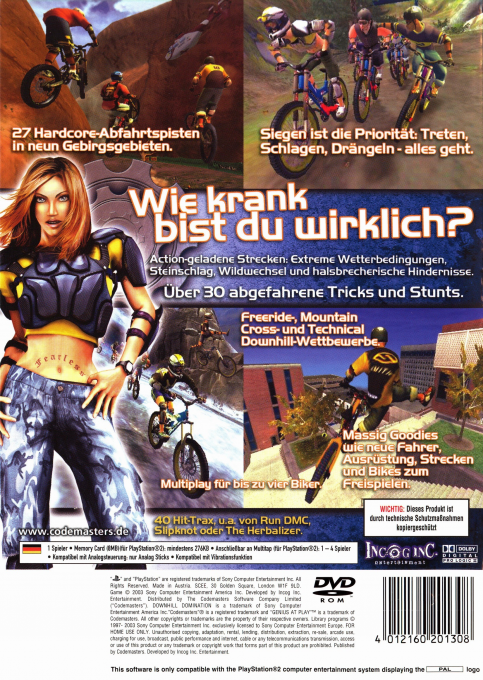 Downhill Domination - Dos