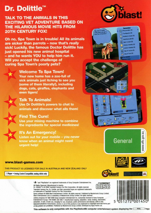 Dr. Dolittle - Dos