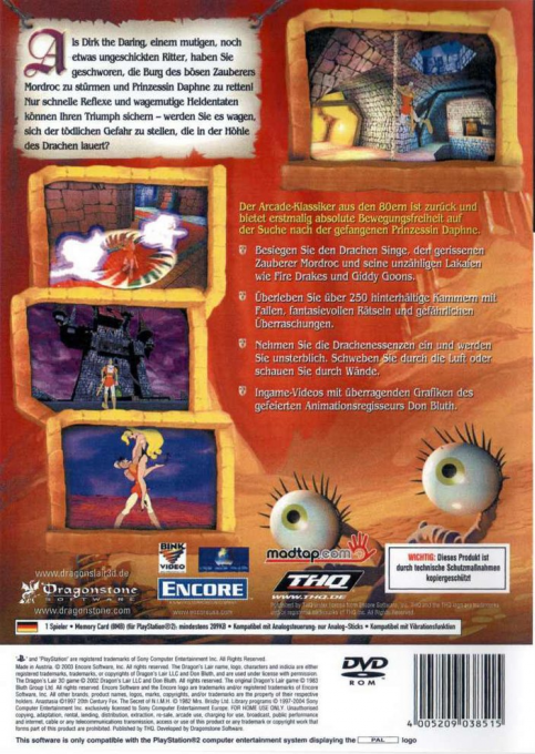 Dragon's Lair 3d - Dos