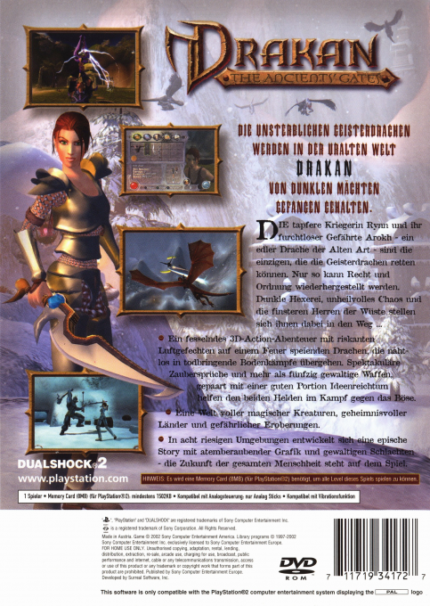 Drakan : The Ancients' Gates - Dos