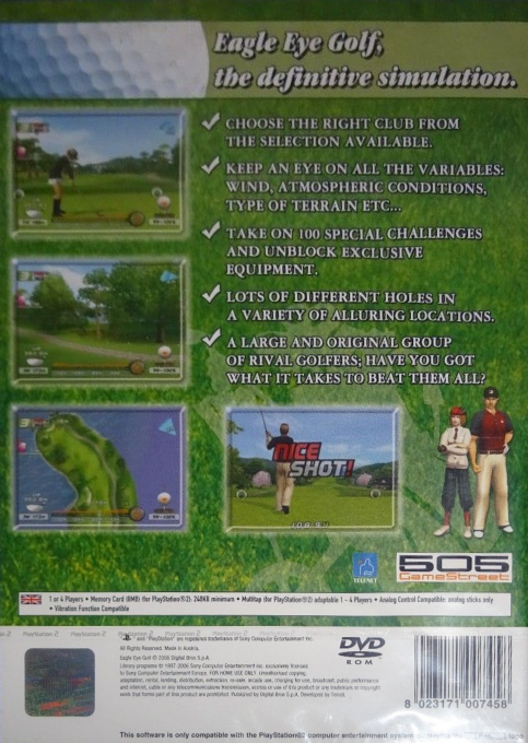 Eagle Eye Golf - Dos