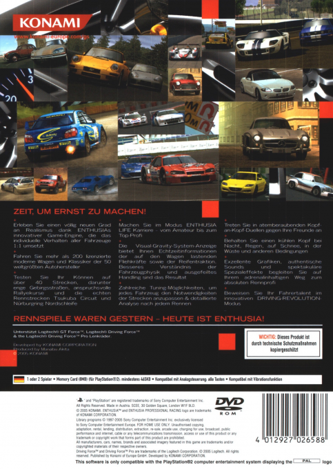 Enthusia : Professional Racing dos