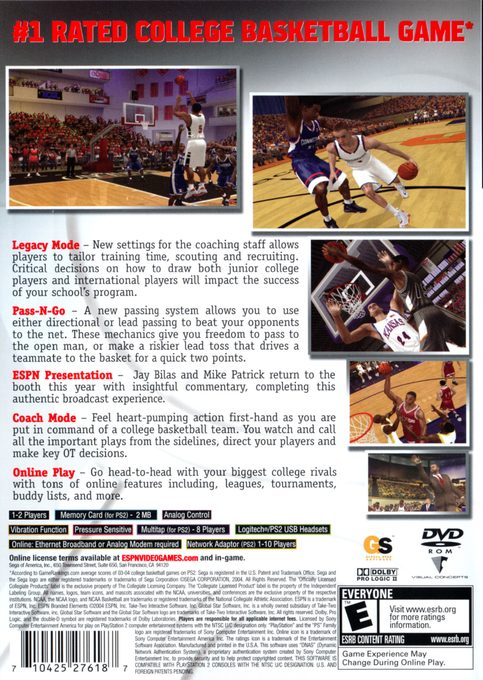 ESPN College Hoops dos