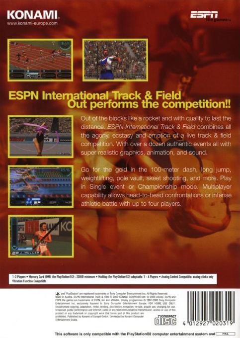 ESPN International Track & Field - Dos