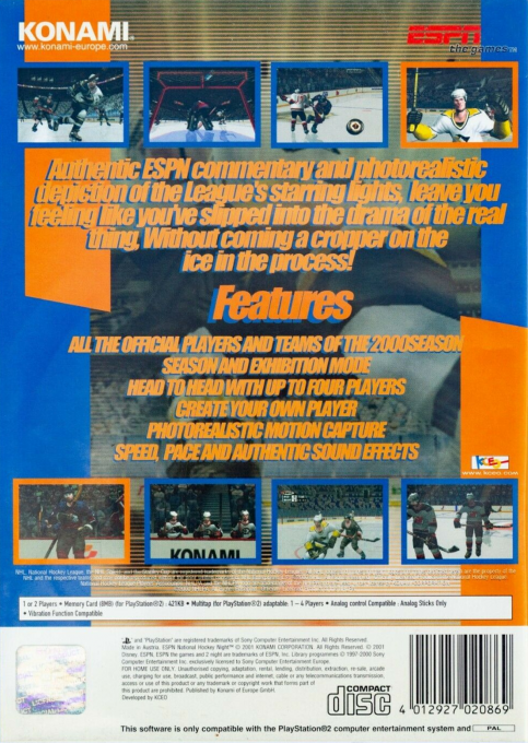 ESPN National Hockey Night - Dos