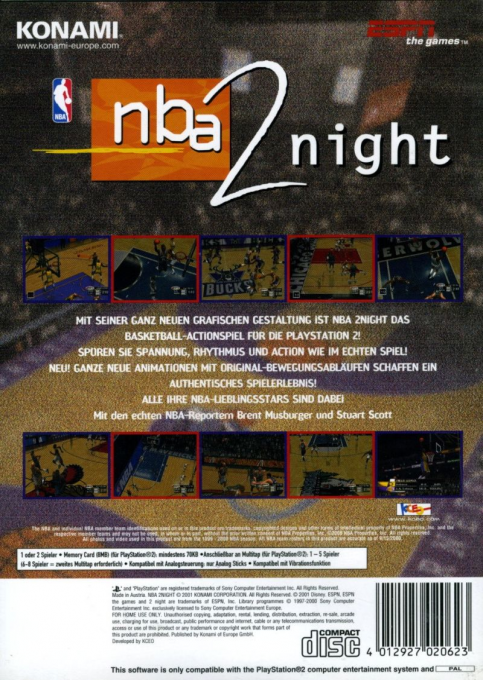 ESPN NBA 2Night - Dos