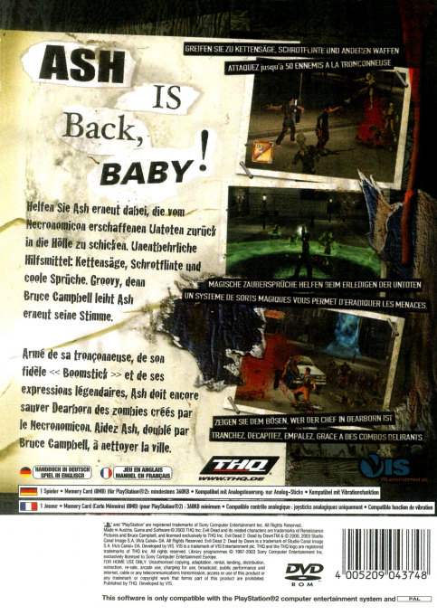 Evil Dead : A Fistful of Boomstick dos