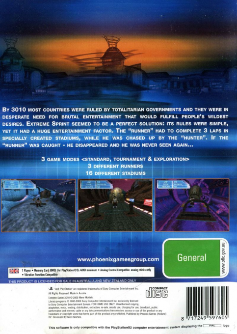 Extreme Sprint 3010 dos