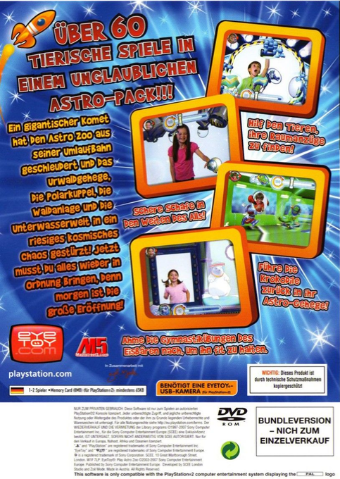 Eyetoy - Play Astro Zoo dos
