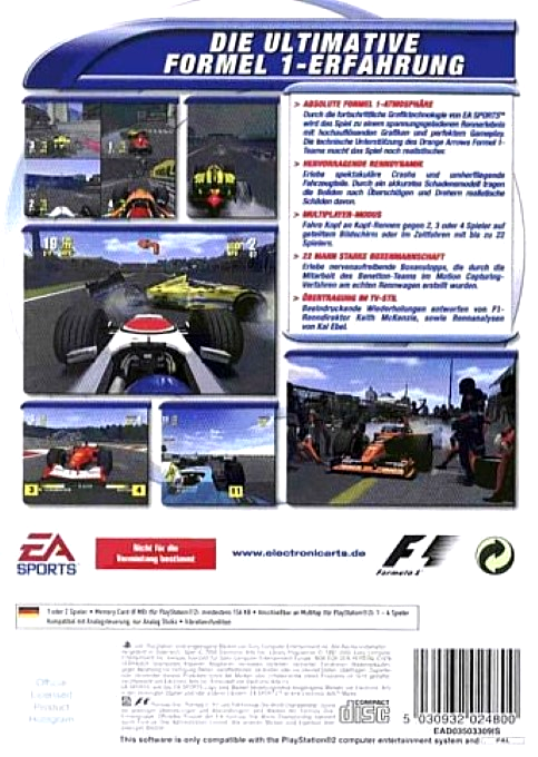 F1 Championship Season 2000 dos