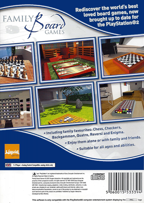 Family Board Games dos