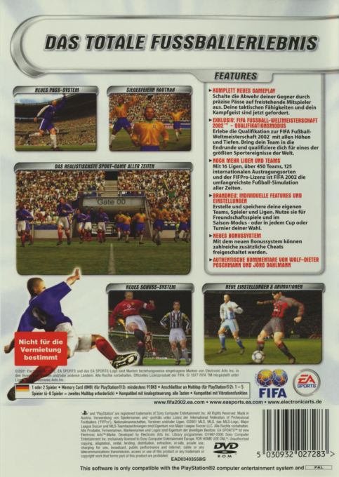 FIFA Soccer 2002 dos