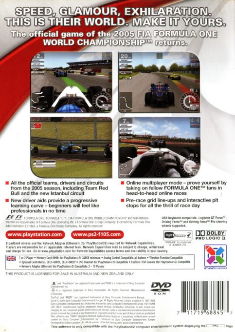 Formula One 05 dos