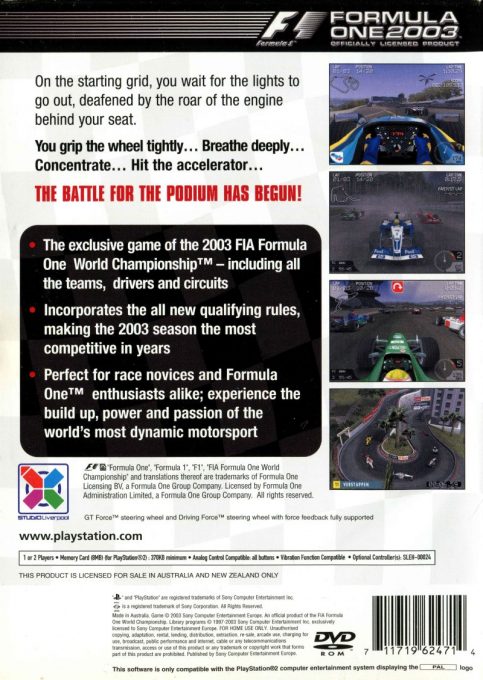 Formula One 2003 dos