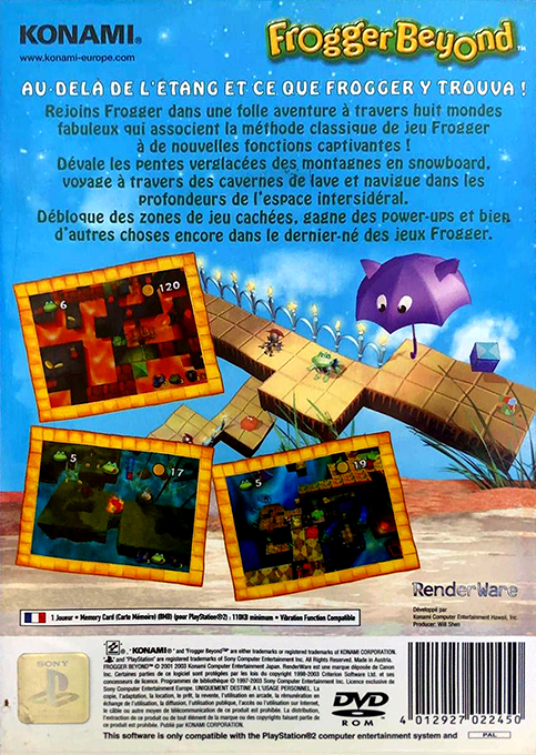 Frogger Beyond - Dos