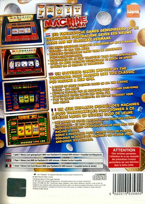 Fruit Machine Mania - Dos