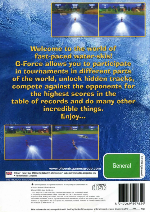 G-Force (Phoenix Games) - Dos