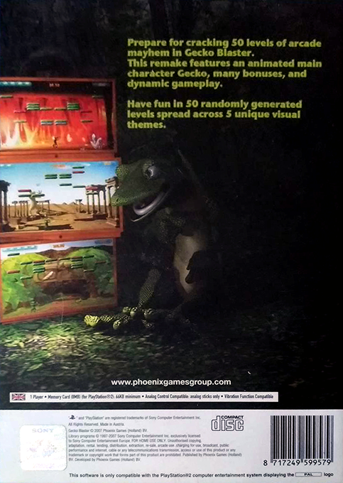 Gecko Blaster - Dos