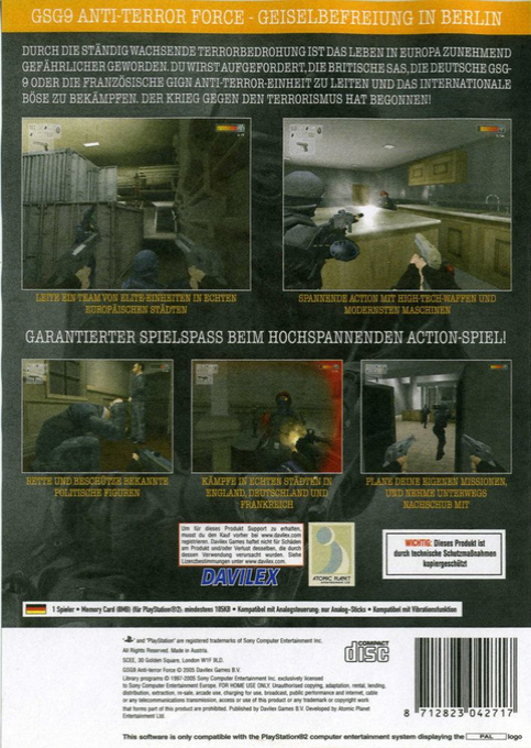 GIGN Anti-Terror Force - Dos