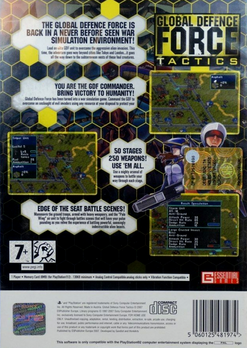 Global Defence Force - Tactics - Dos