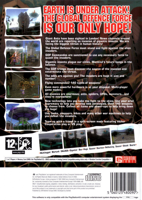 Global Defence Force - Dos