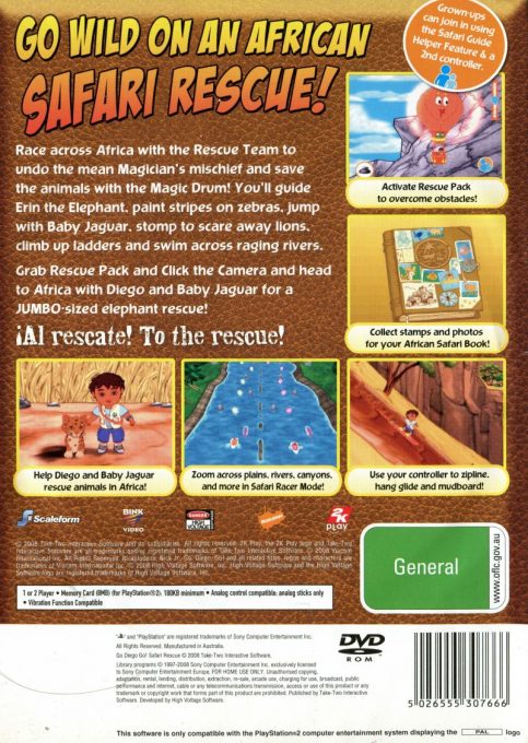 Go Diego ! Mission Safari dos