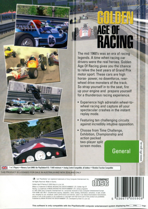 Golden Age Of Racing dos