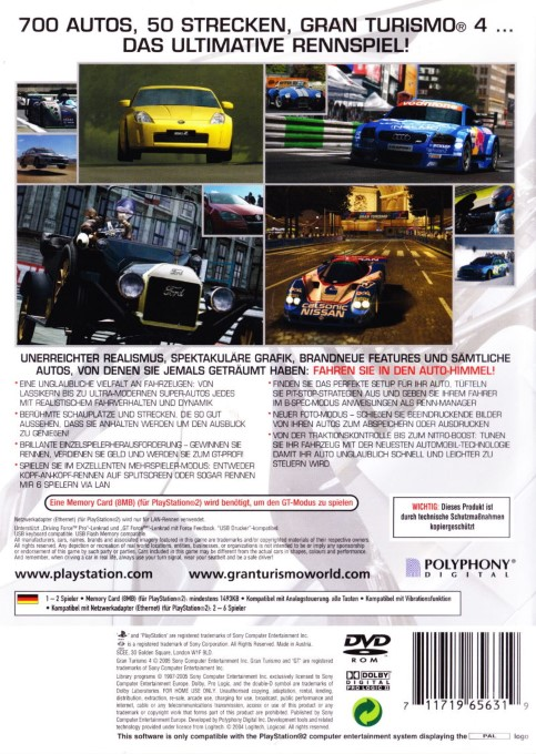 Gran Turismo 4 dos