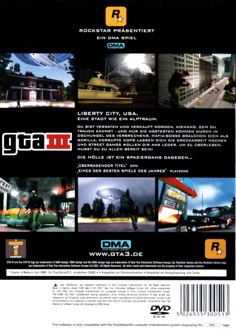 Grand Theft Auto III dos