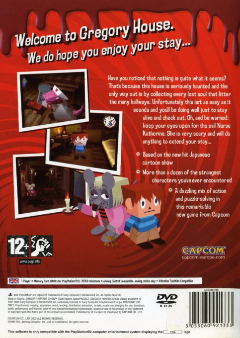 Gregory Horror Show dos