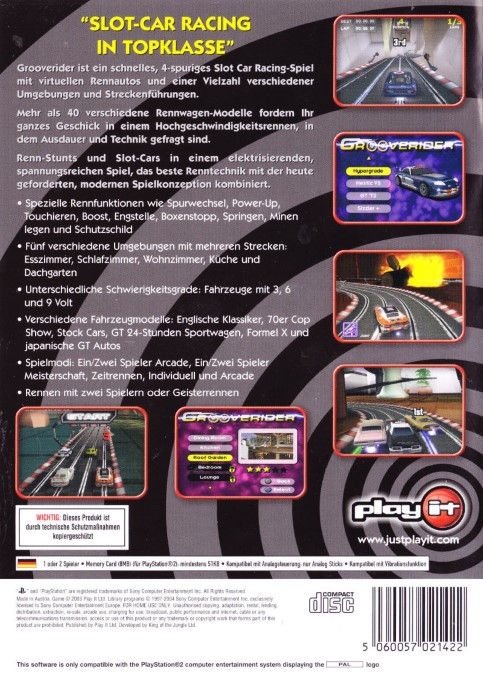 Grooverider Slot Car Racing dos