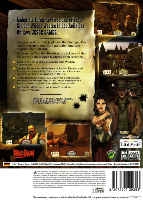 Gunfighter 2 - Revenge Of Jesse James dos