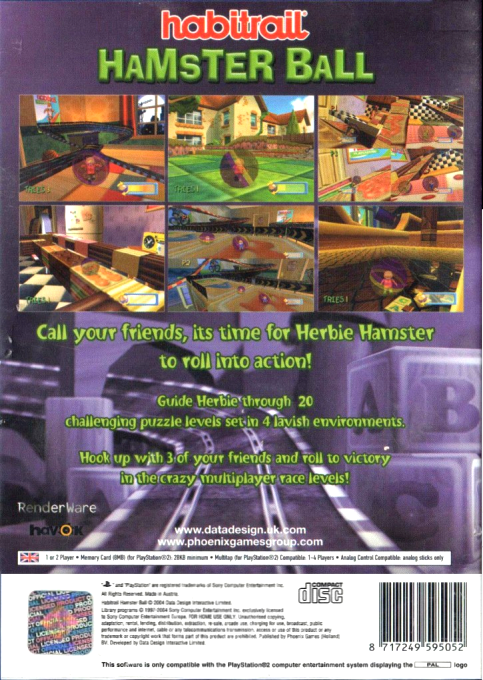 Habitrail Hamster Ballz - Dos