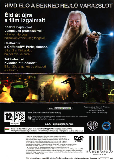 Harry Potter Et Le Prince De Sang-mêlé - Dos