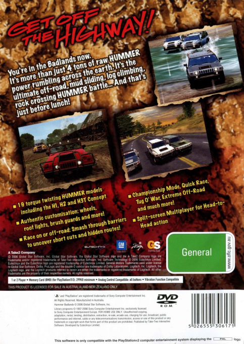 Hummer Badlands - Dos