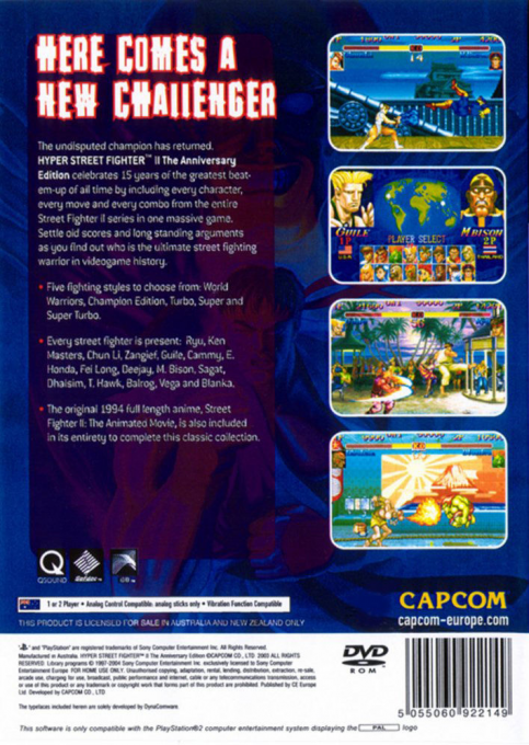 Hyper Street Fighter 2 - The Anniversary Edition - Dos