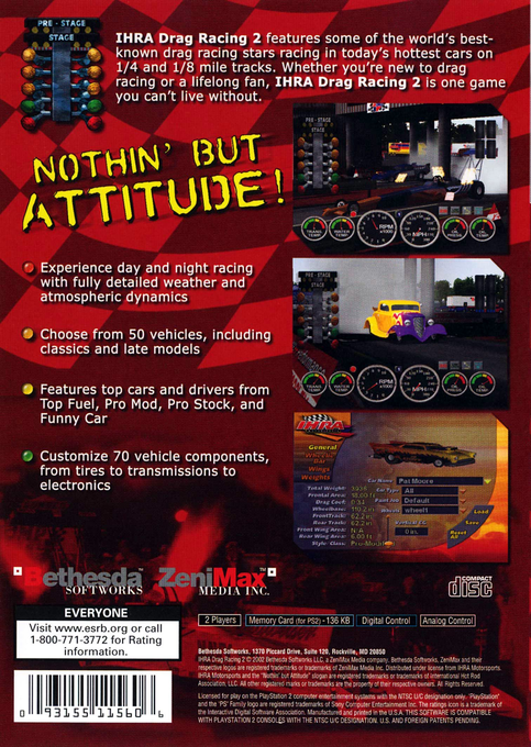 IHRA Drag Racing 2 - Dos