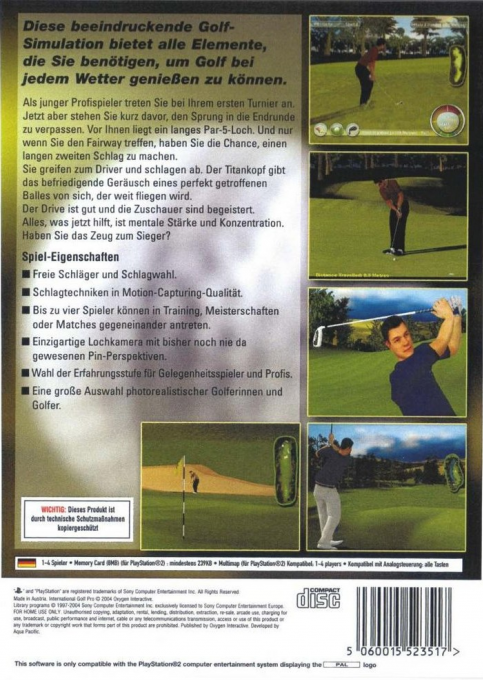 International Golf Pro - Dos