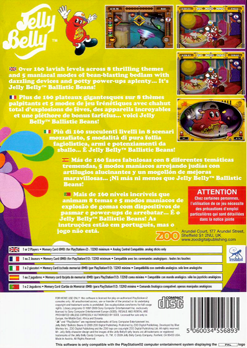 Jelly Belly - Ballistic Beans - Dos