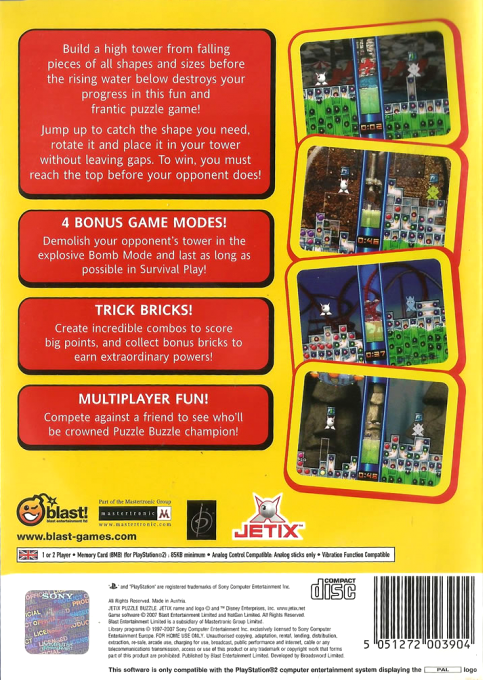 Jetix - Puzzle Buzzle - Dos