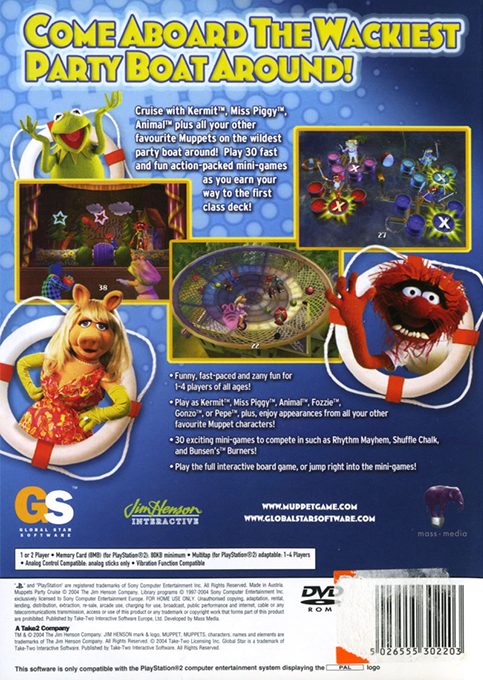 Jim Henson's Muppets Party Cruise - Dos