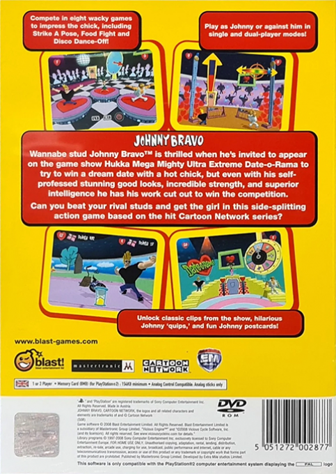 Johnny Bravo In The Hukka-mega-mighty-ultra-extreme Date-o-rama! - Dos